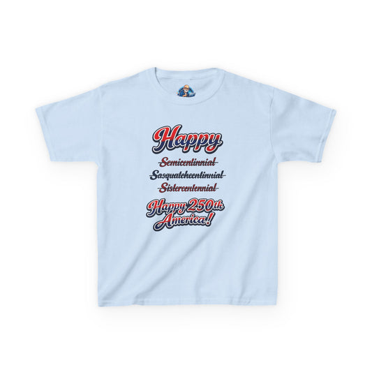 Kids Tee — Bold 250th Celebration Tee-Shirt