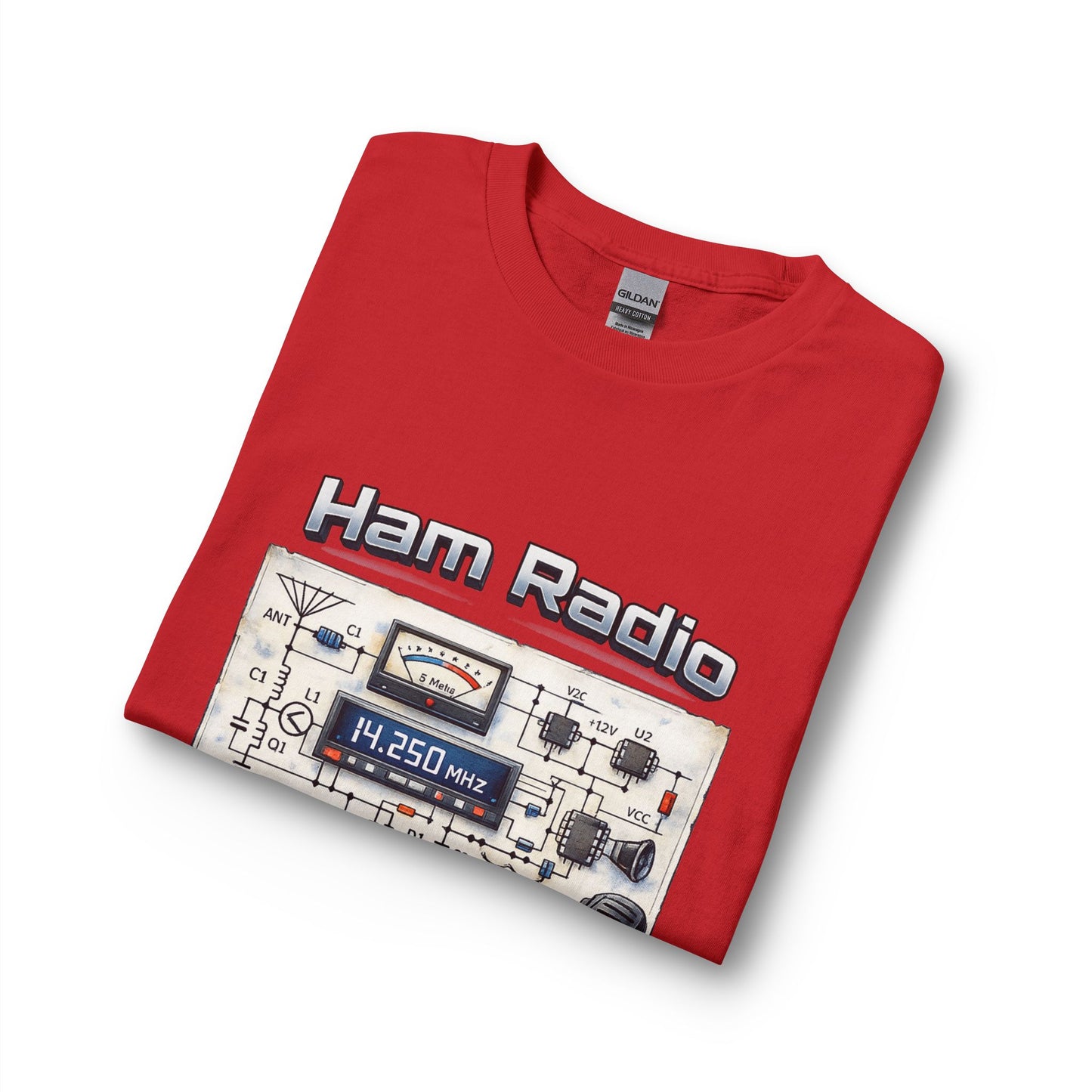 Ham Radio Long Sleeve Tee — “Ham Radio It’s own Language” Amateur Radio Shirt