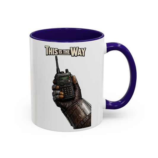 This Is The Way Mug — Mandalorian Radio Hand Coffee Cup (11oz & 15oz)