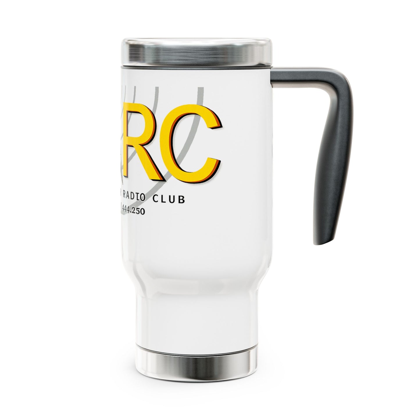 Stainless Steel Travel Mug with Handle, 14oz