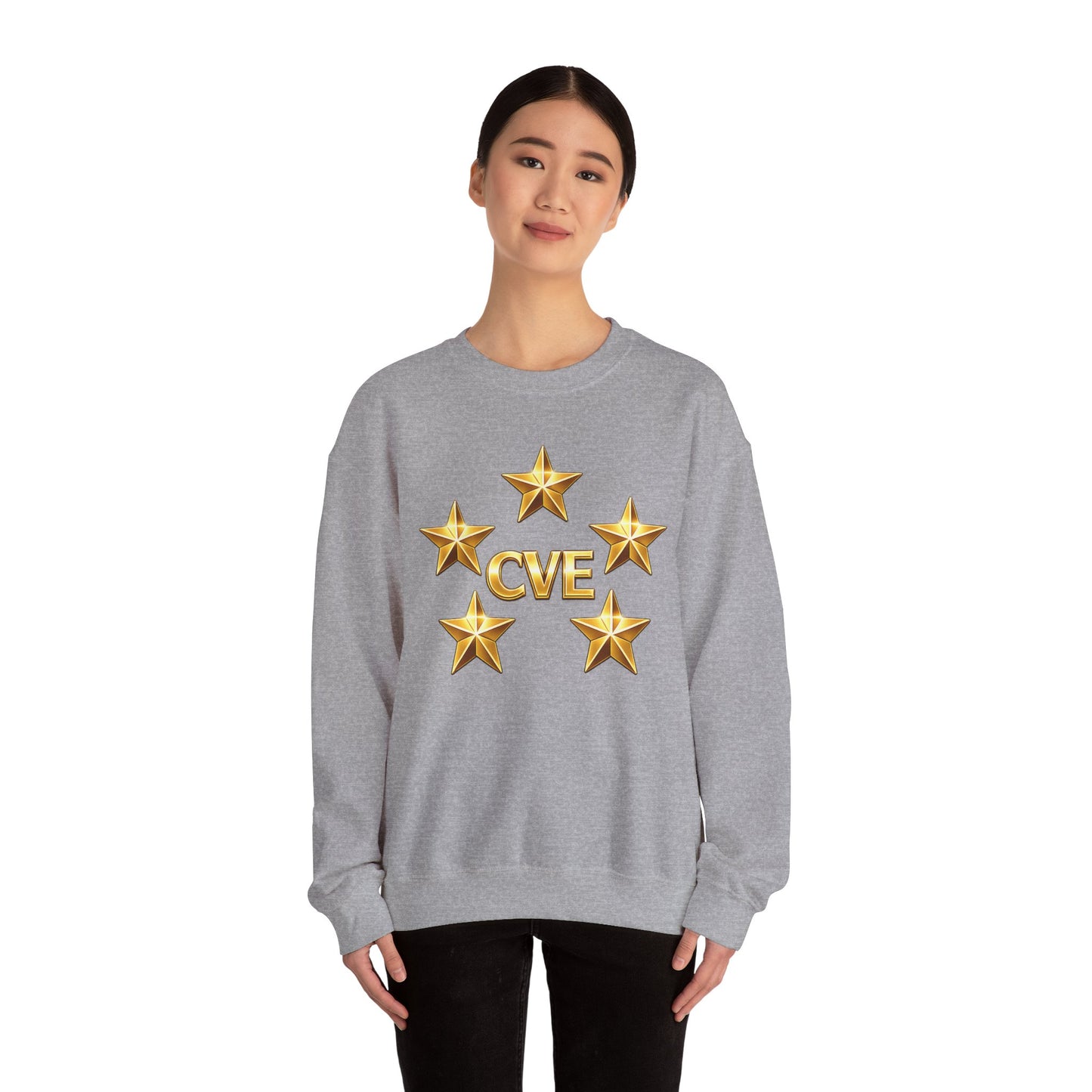 Coordinating Volunteer Examiner Crewneck Sweatshirt — 5-Star Graphic Pullover