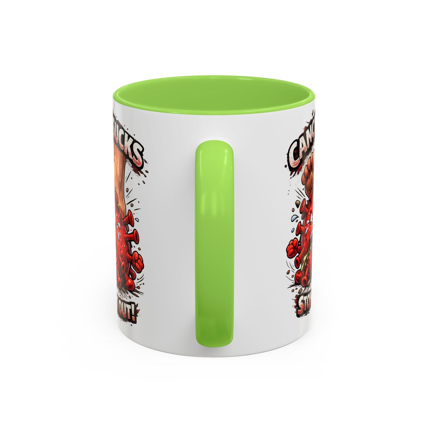 Cancer Sucks Mug — Stomp It Out 11/15oz