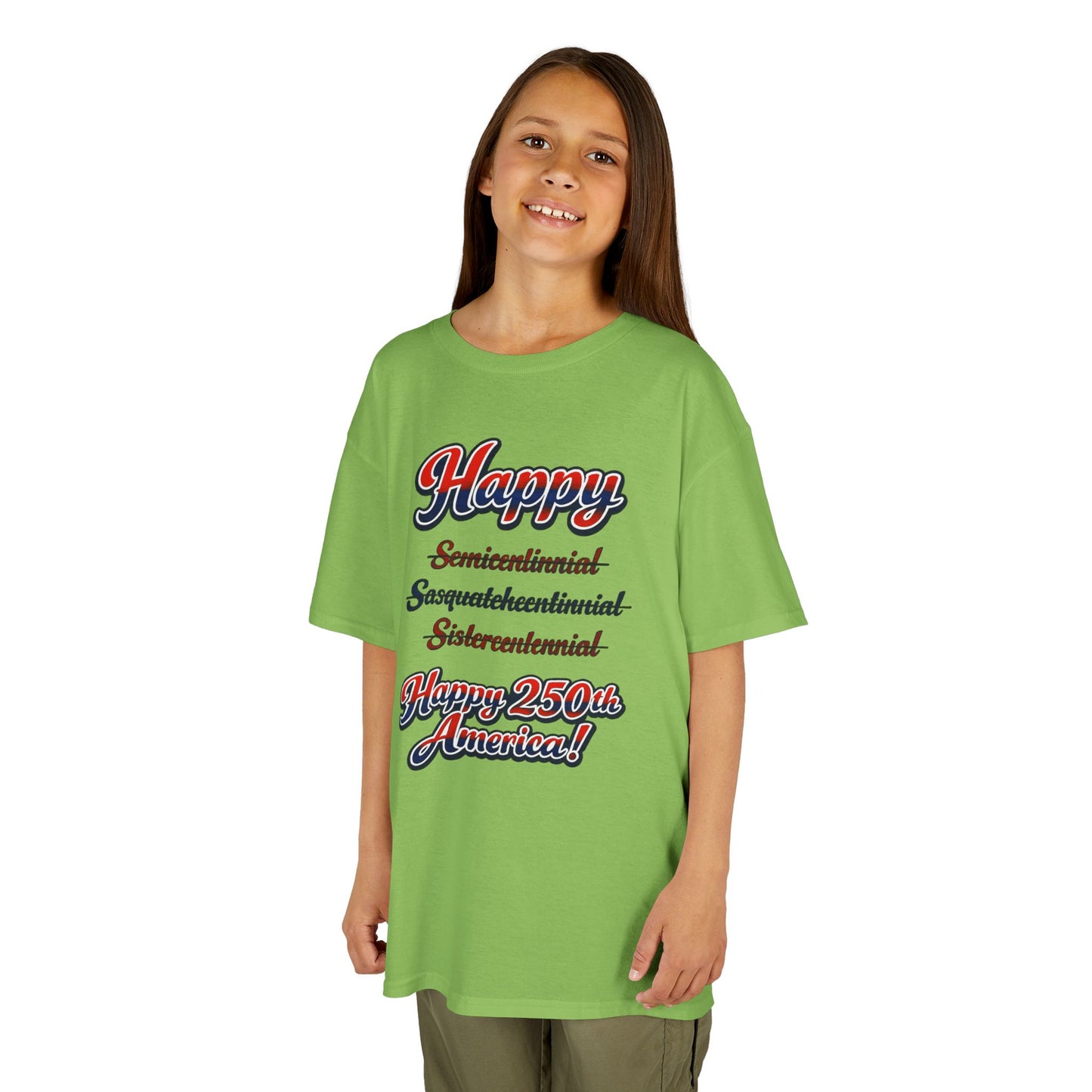 Kids Tee — Bold 250th Celebration Tee-Shirt