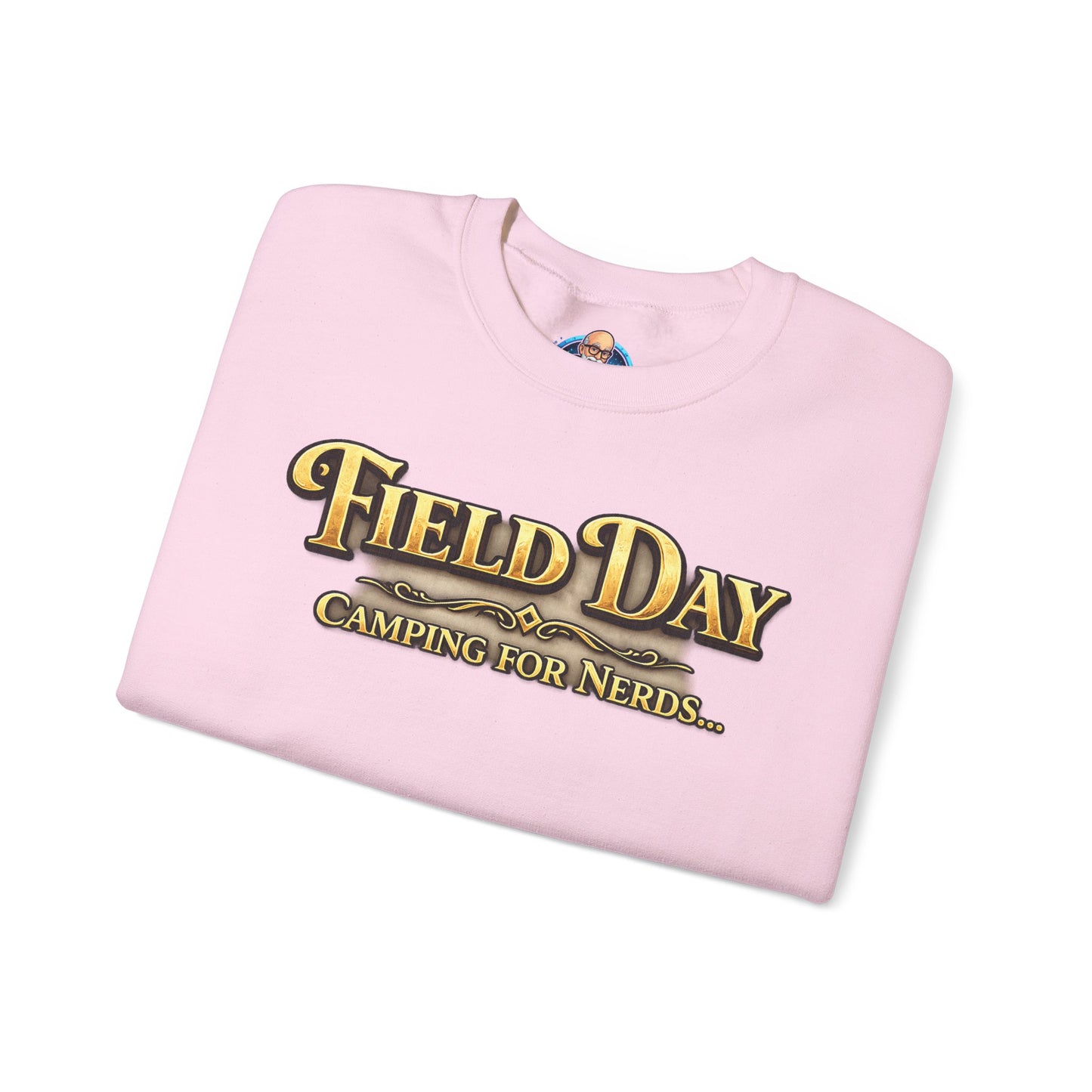 "Field Day: Camping for Nerds" Vintage Logo
