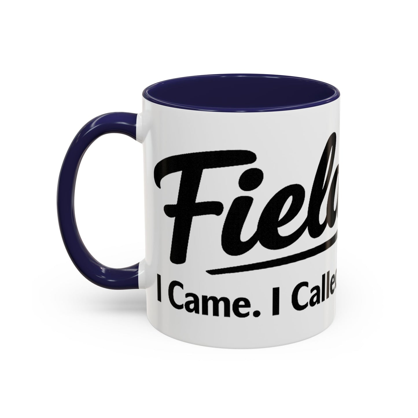 Mug —Field Day: I Came, ICalled CQ, I Napped (Funny Ham Radiol Humor Accent Coffee Mug)
