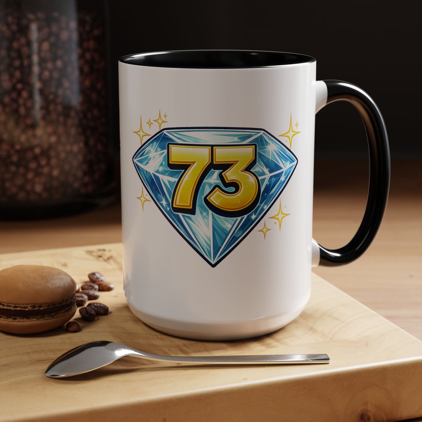 73 Diamond Coffee Mug — Sheldon's Prime or Best Wishes