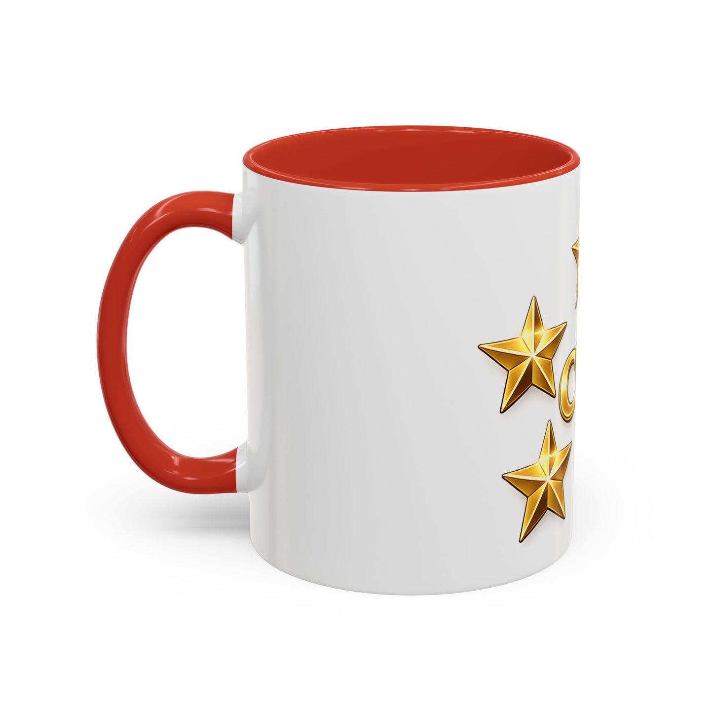 CVE Gold Star Coffee Mug — 11/15oz Accent Ceramic Mug