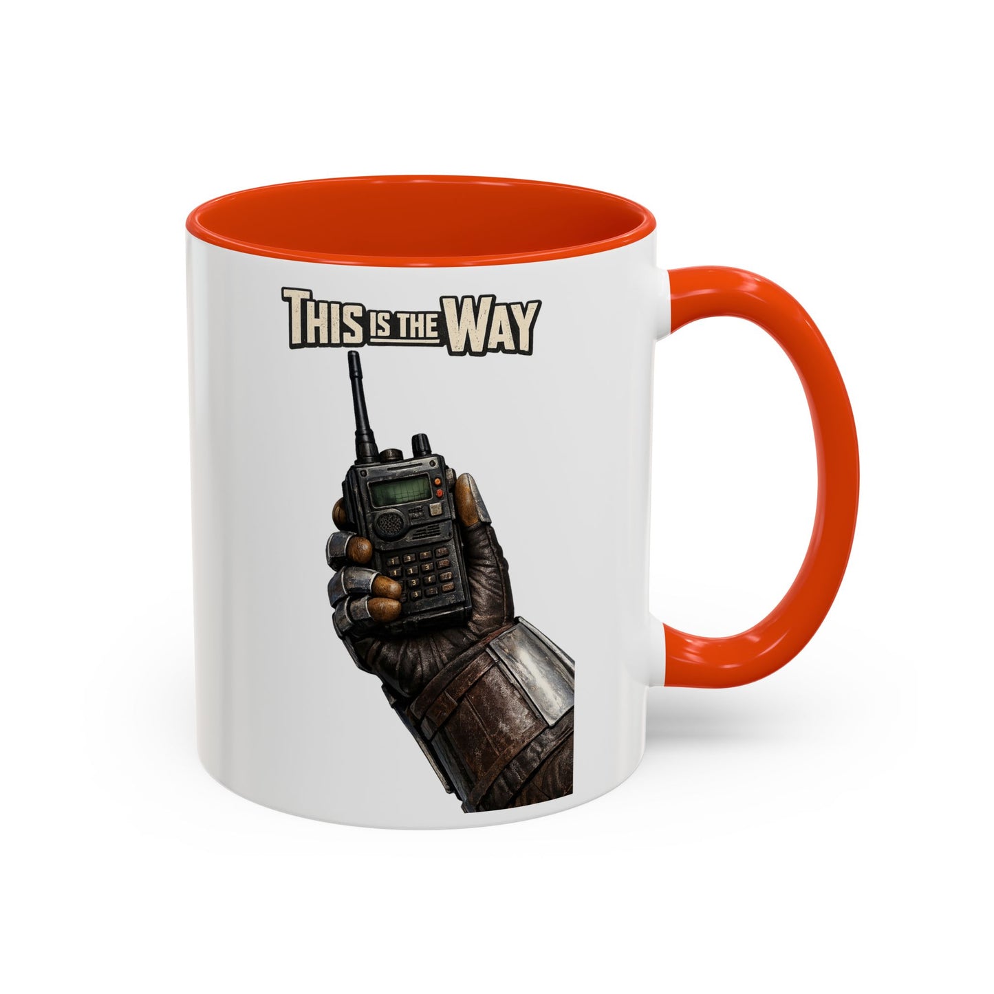 This Is The Way Mug — Mandalorian Radio Hand Coffee Cup (11oz & 15oz)