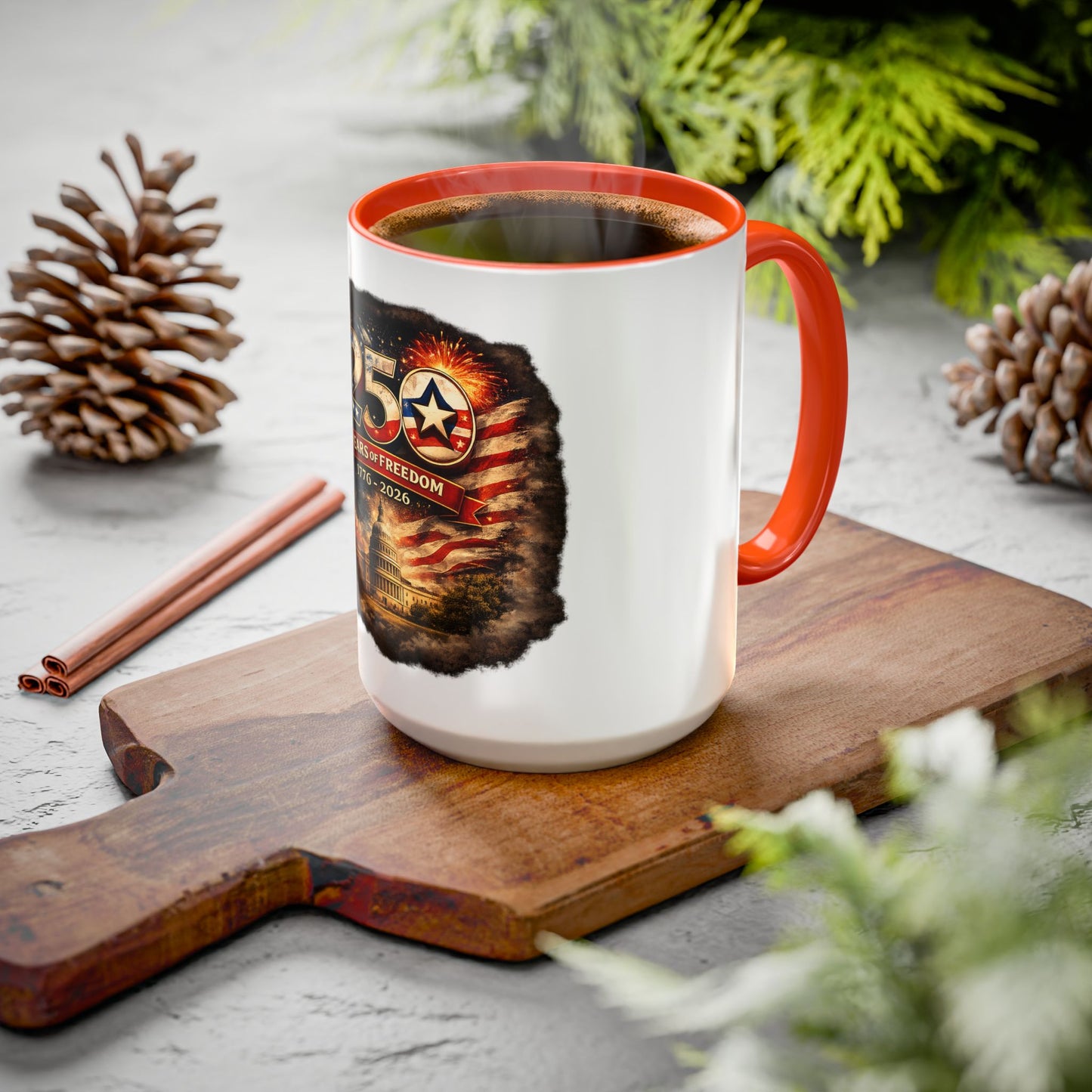 250 Years of Freedom 1776–2026 (11oz/15oz) Mug