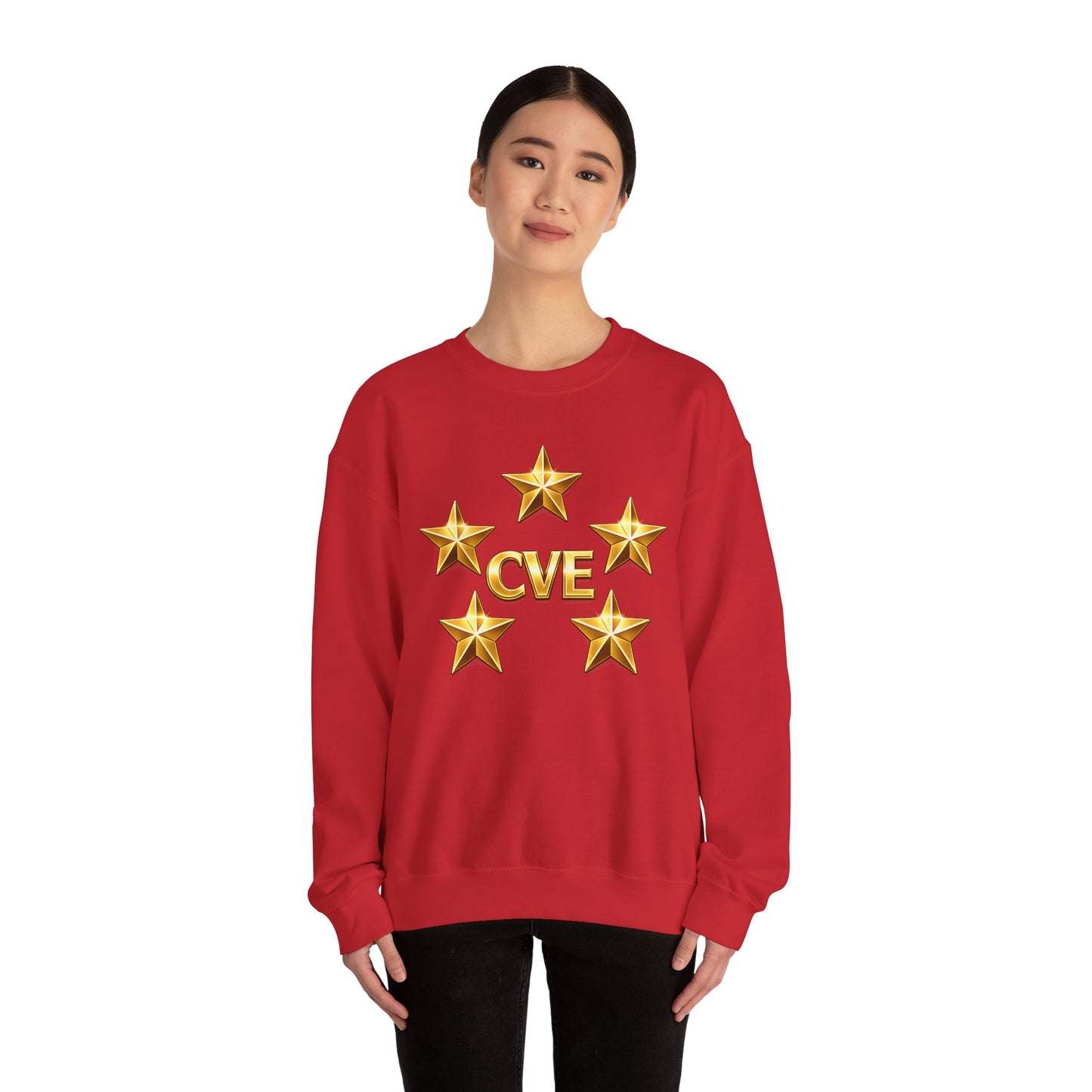 Coordinating Volunteer Examiner Crewneck Sweatshirt — 5-Star Graphic Pullover