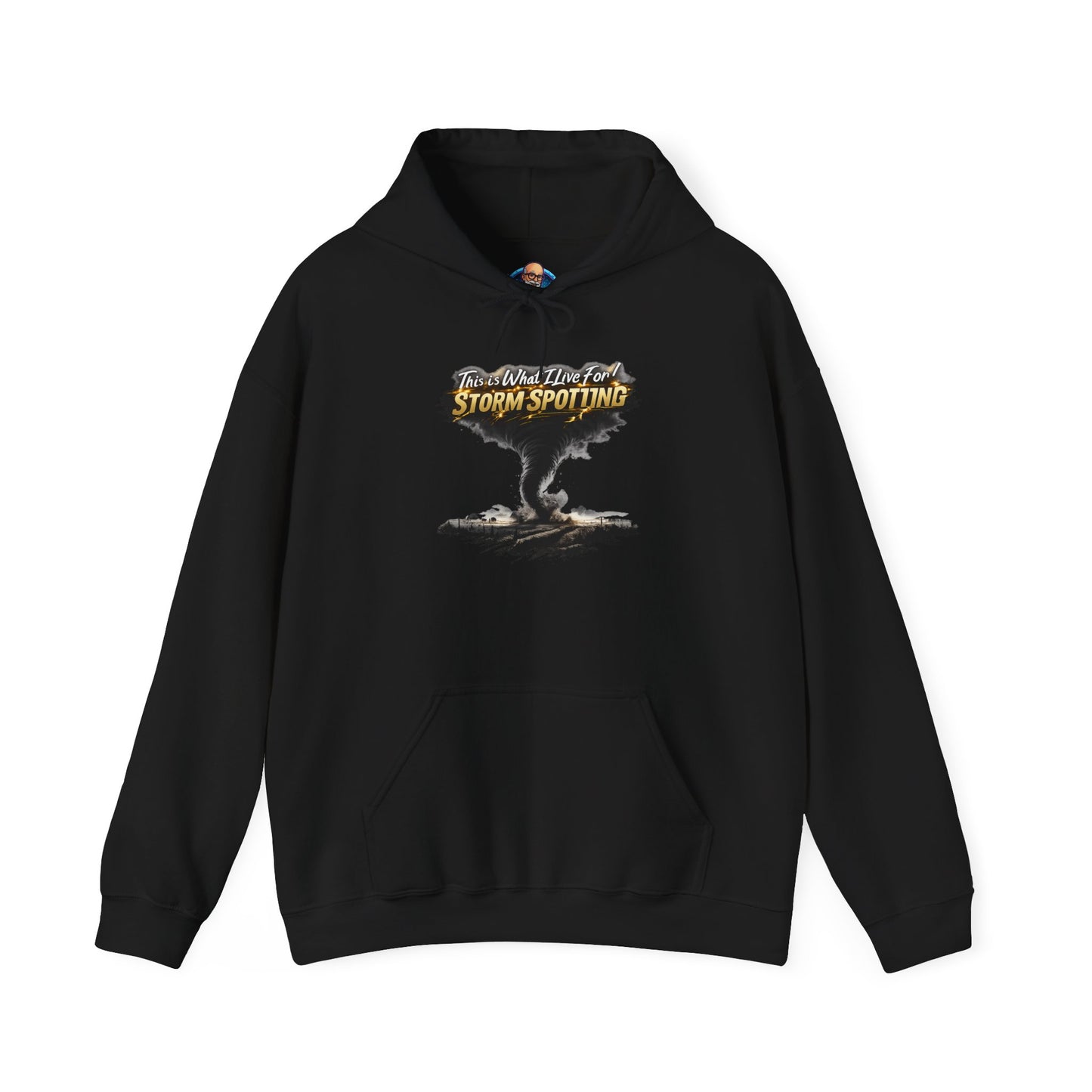This is What I Live For Storm Spotting Hoodie - Tornado Graphic