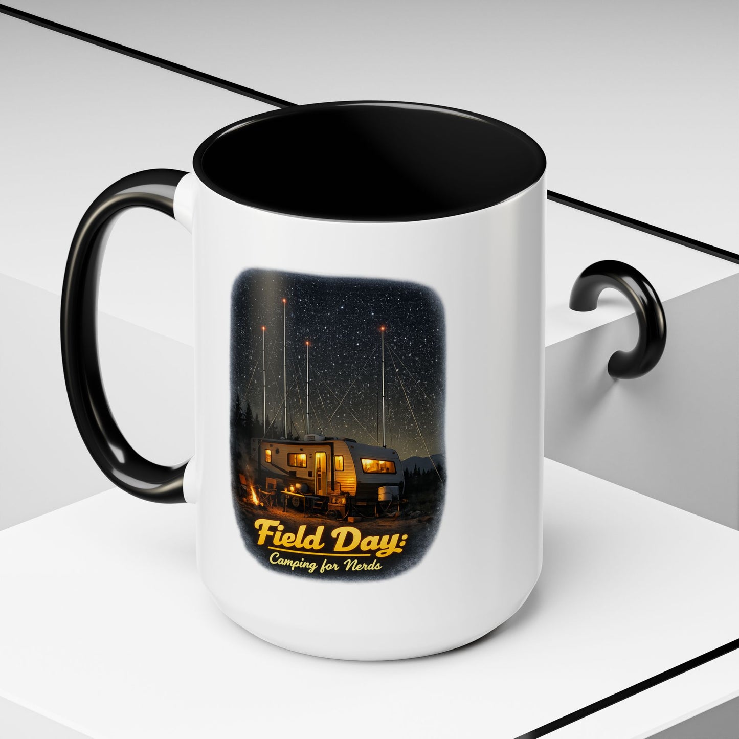 'Field Day: Camping for Nerds'  Mug (11/15oz)