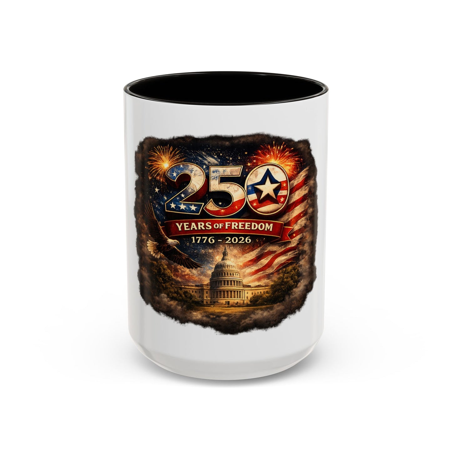 250 Years of Freedom 1776–2026 (11oz/15oz) Mug