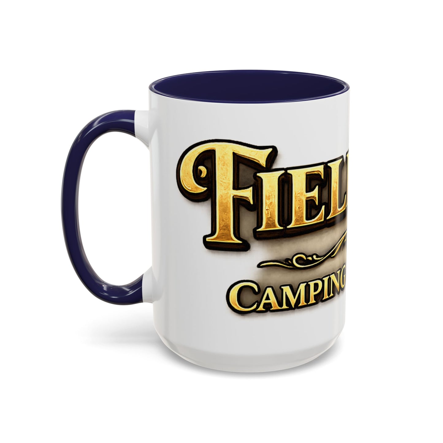 Field Day Coffee Mug — Funny ‘Camping for Nerds’ Gamer & Fantasy Fan Gift (11/15oz Accent Mug)
