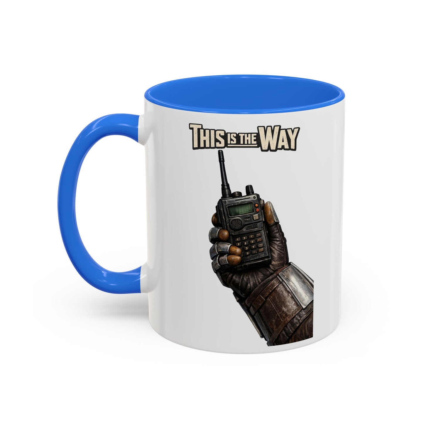 This Is The Way Mug — Mandalorian Radio Hand Coffee Cup (11oz & 15oz)