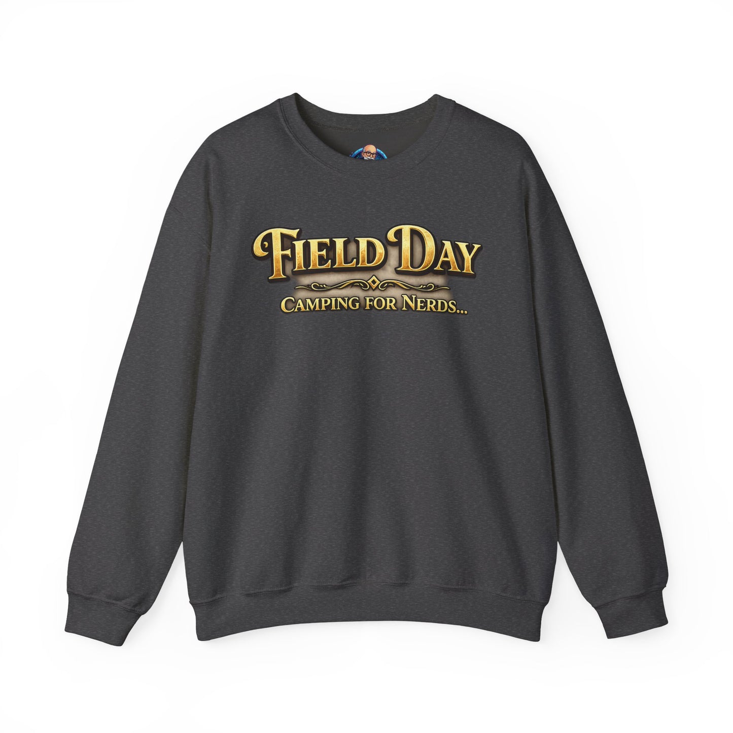 "Field Day: Camping for Nerds" Vintage Logo