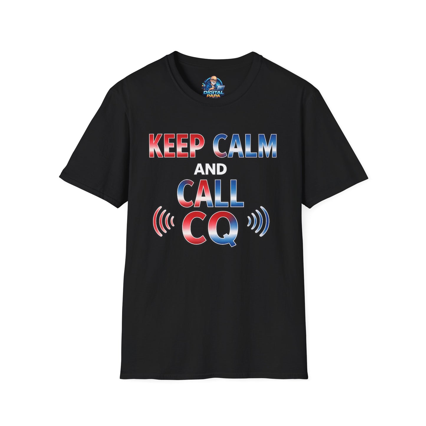 Keep Calm and Call CQ T-Shirt – Amateur Radio / Ham Operator Tee