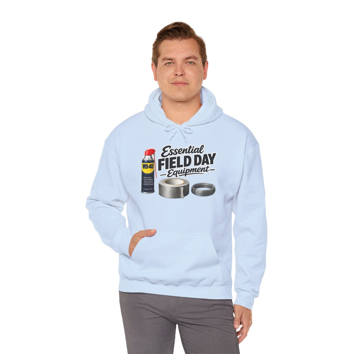 Essential Field Day Equipment Hoodie — Funny Field Day Sweatshirt