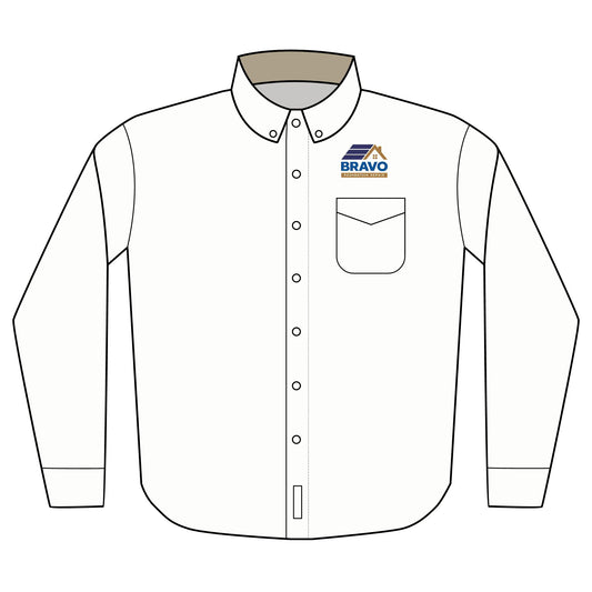 Embroidered Bravo Construction Long Sleeve Shirt