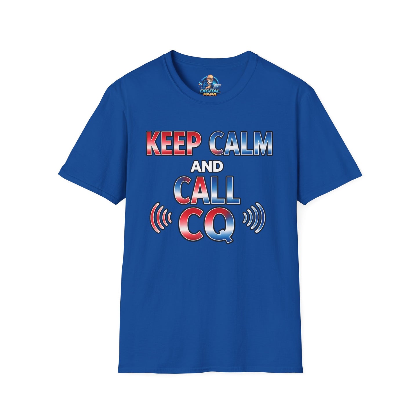 Keep Calm and Call CQ T-Shirt – Amateur Radio / Ham Operator Tee