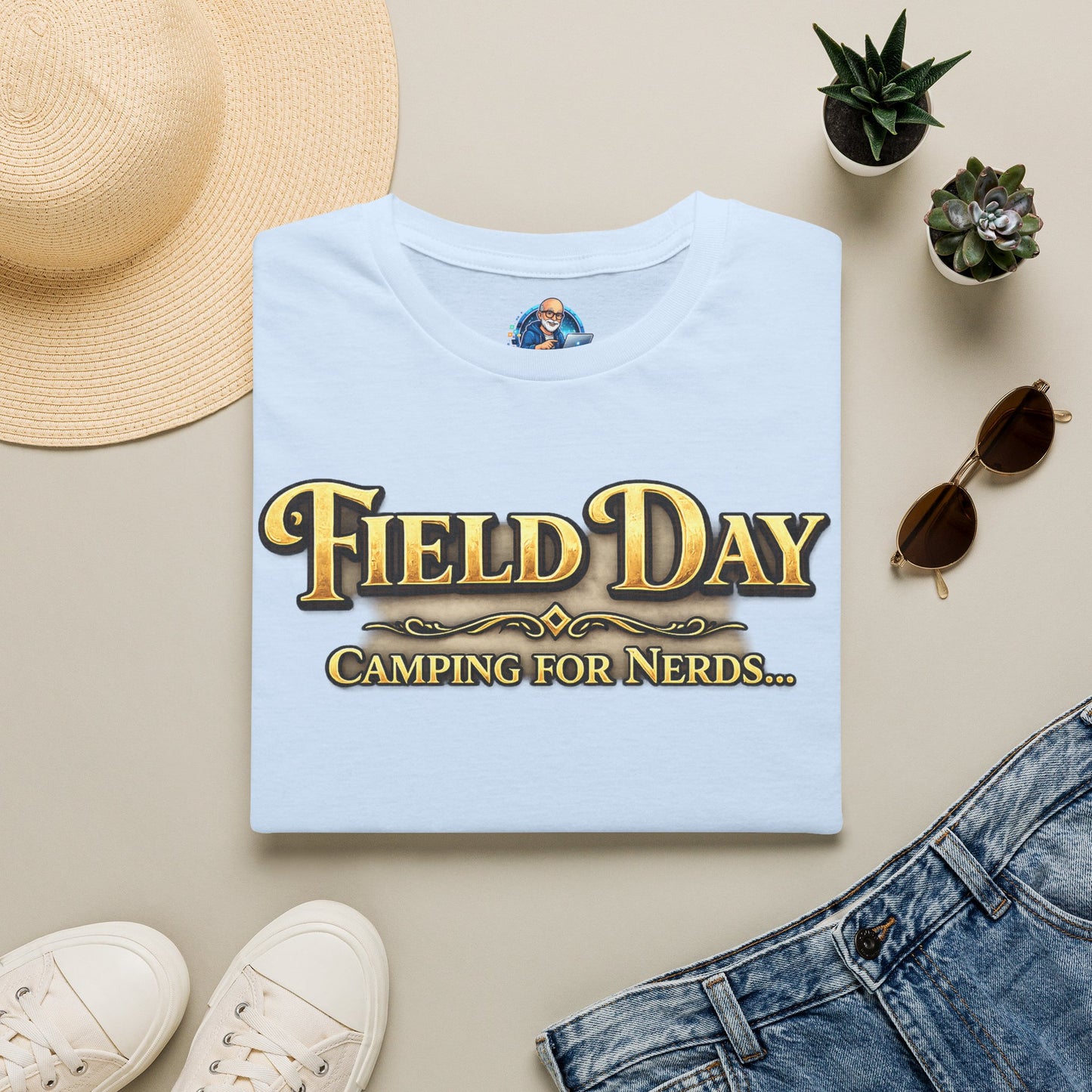 Field Day Camping for Nerds - Tee