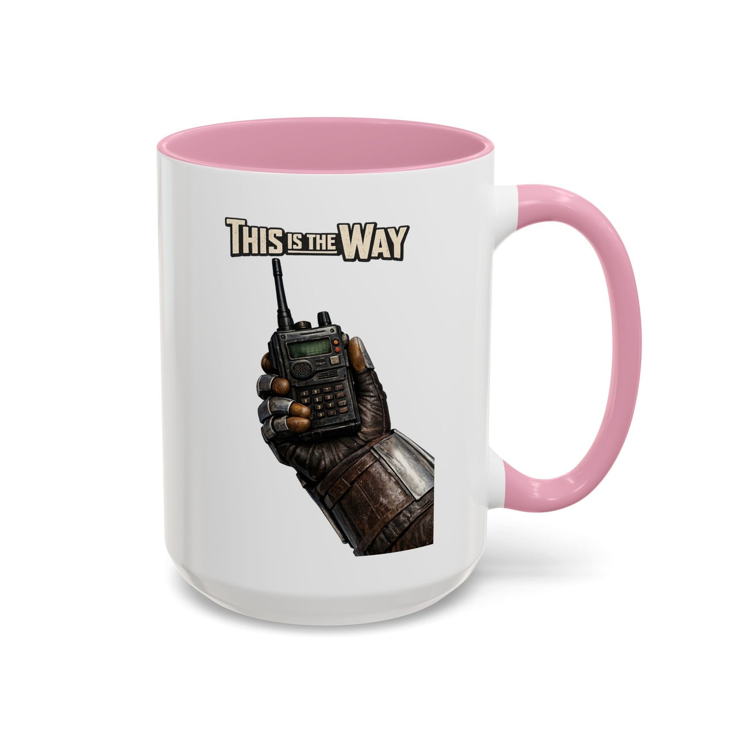 This Is The Way Mug — Mandalorian Radio Hand Coffee Cup (11oz & 15oz)