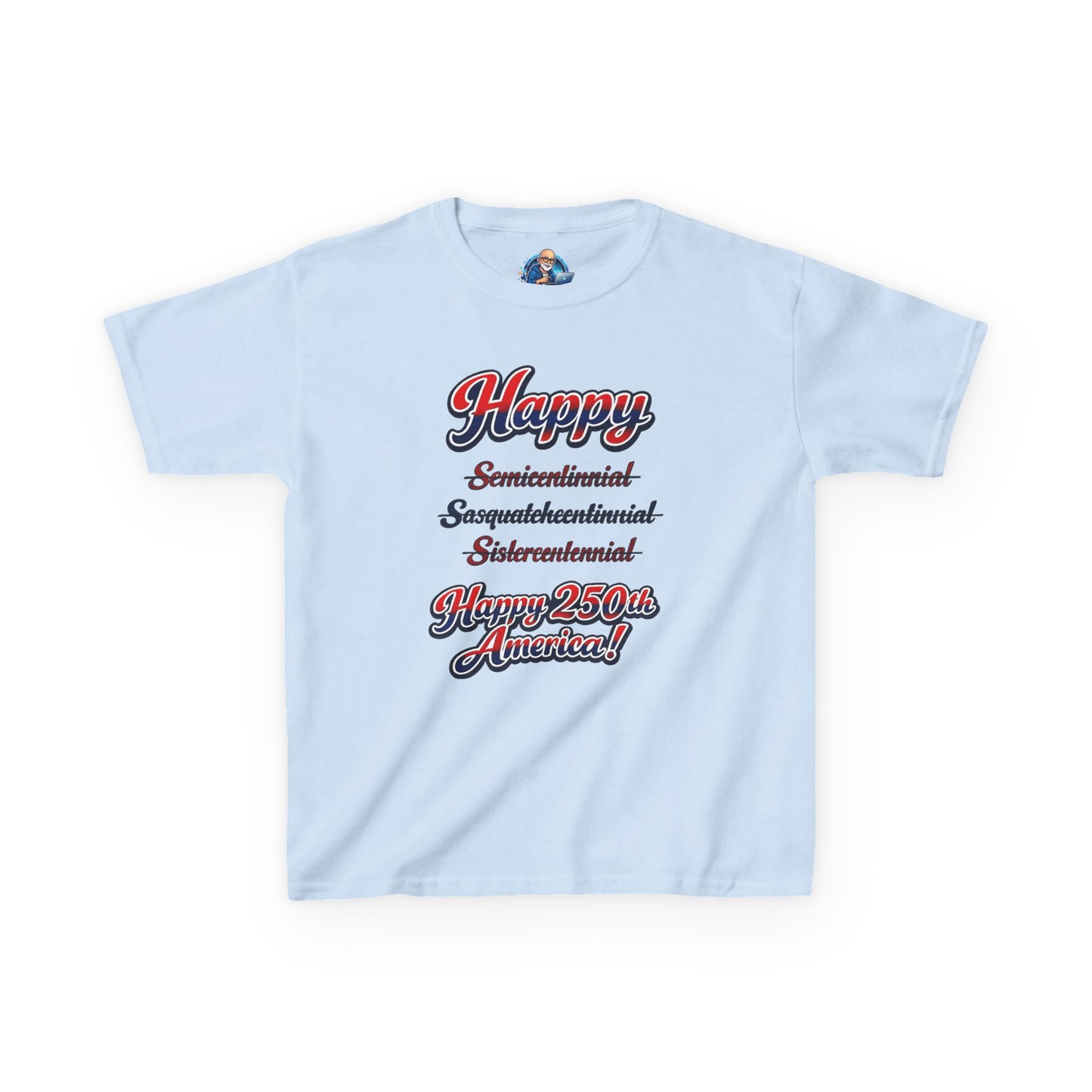 Kids Tee — Bold 250th Celebration Tee-Shirt