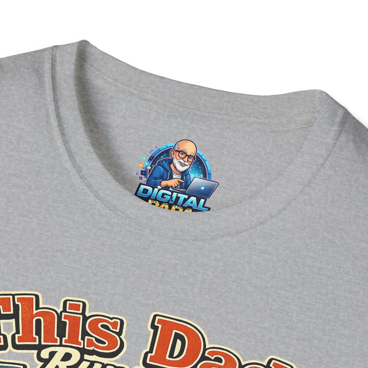 This Dad Runs on RF & Coffee T-Shirt