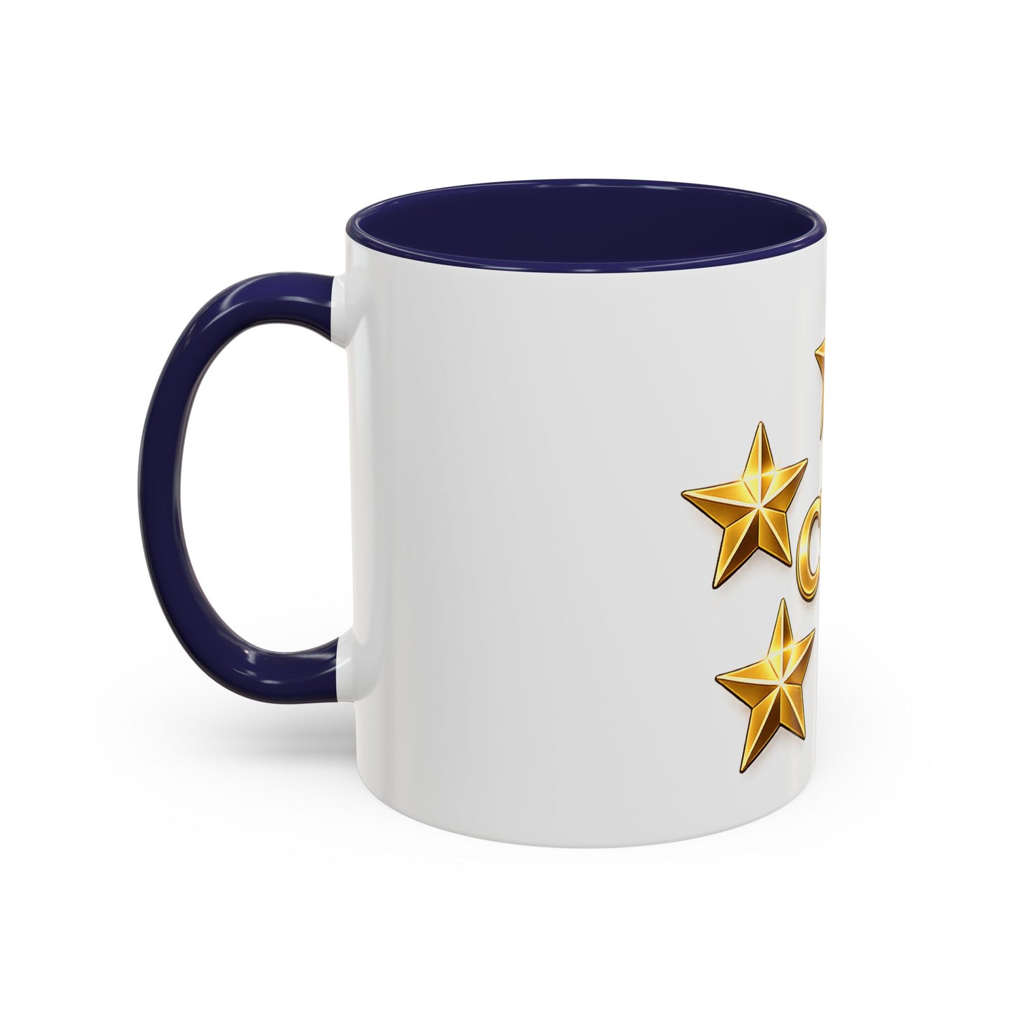 CVE Gold Star Coffee Mug — 11/15oz Accent Ceramic Mug
