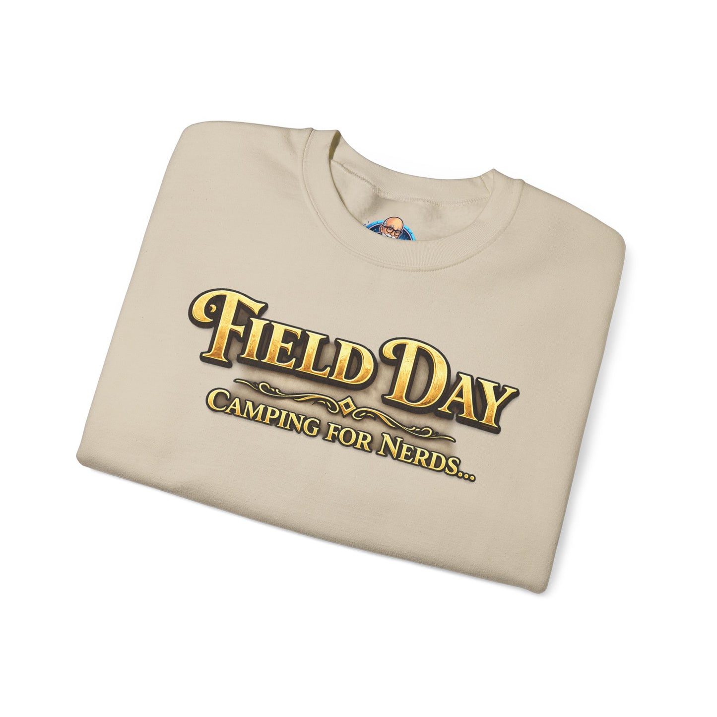 "Field Day: Camping for Nerds" Vintage Logo