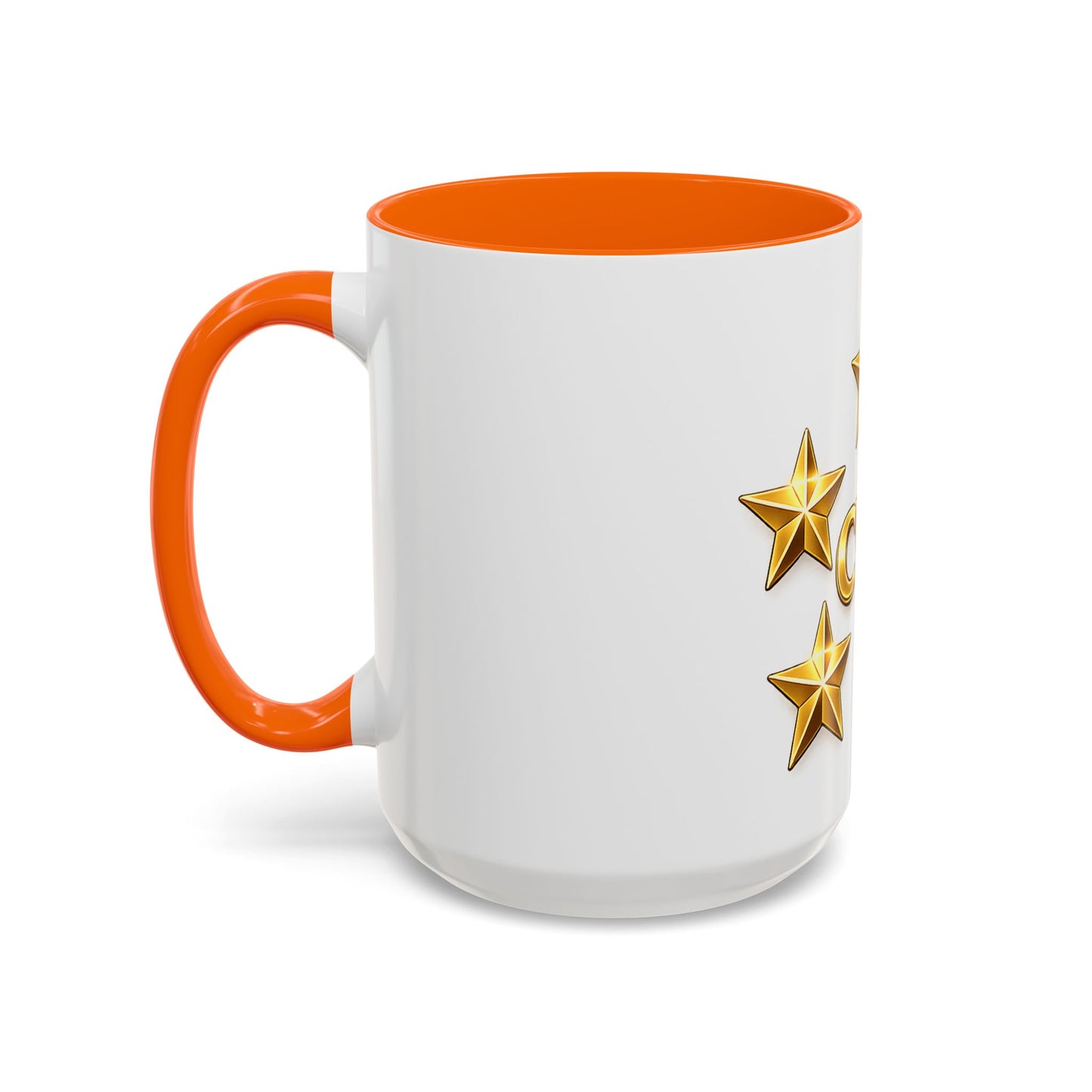 CVE Gold Star Coffee Mug — 11/15oz Accent Ceramic Mug