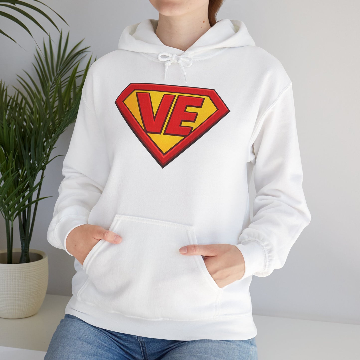 Volunteer Examiner Superhero Logo Hoodie
