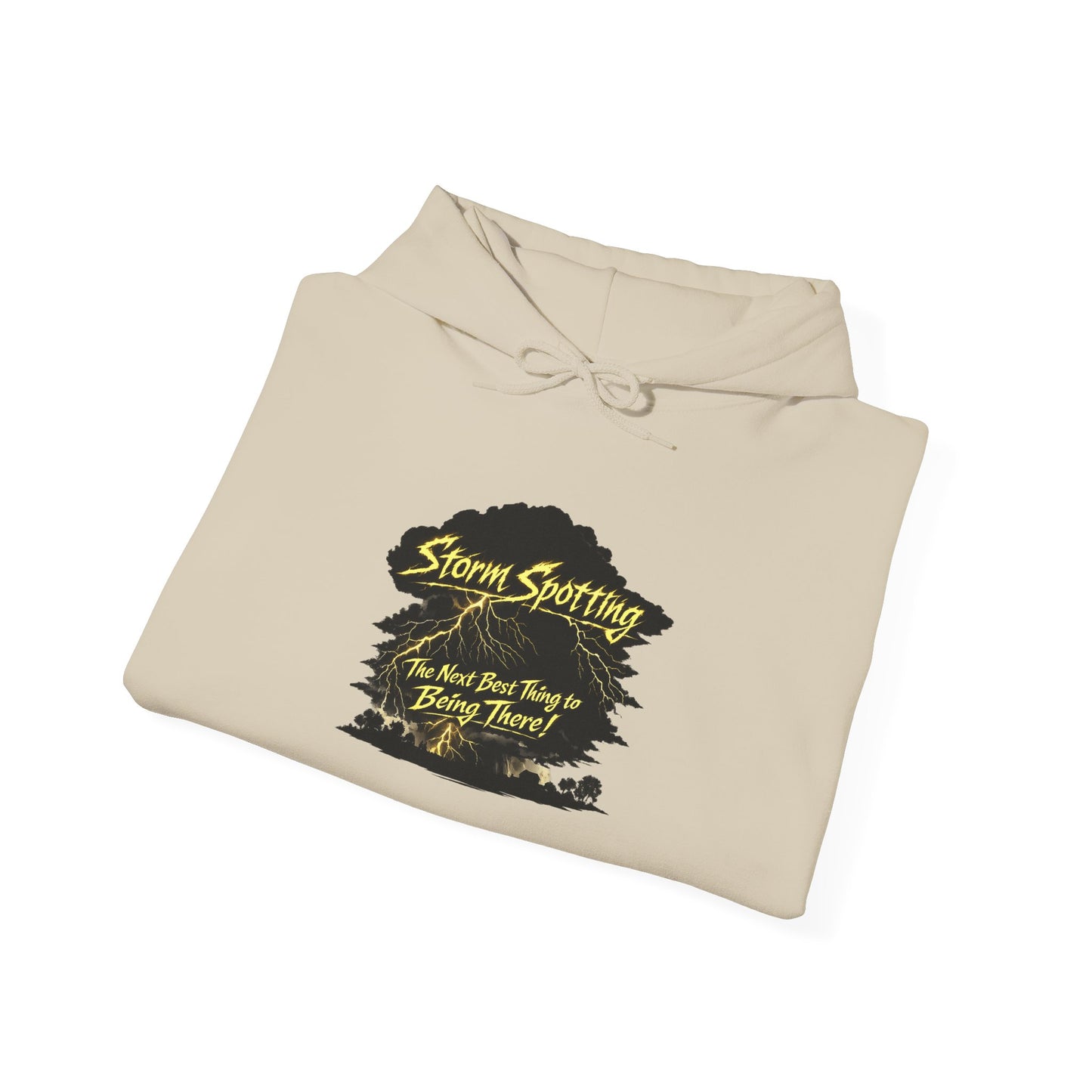 "Storm Spotting The Next Best Thing to Being There" Weather Spotter Hoodie