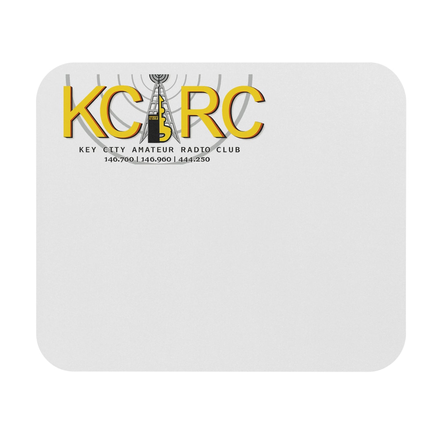 KCARC Key City Amateur Radio Club Rectangle Mouse Pad – Ham Radio Logo