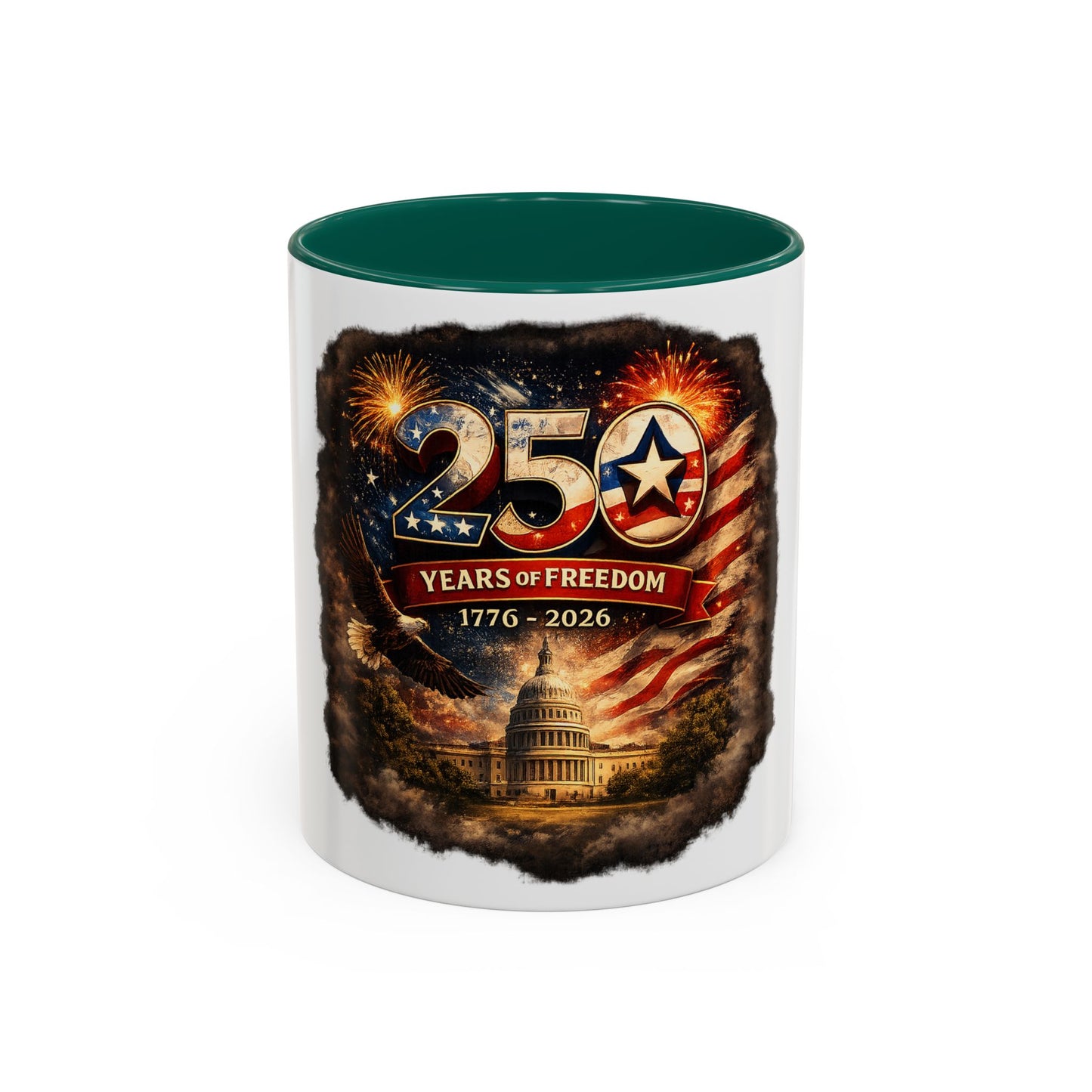 250 Years of Freedom 1776–2026 (11oz/15oz) Mug
