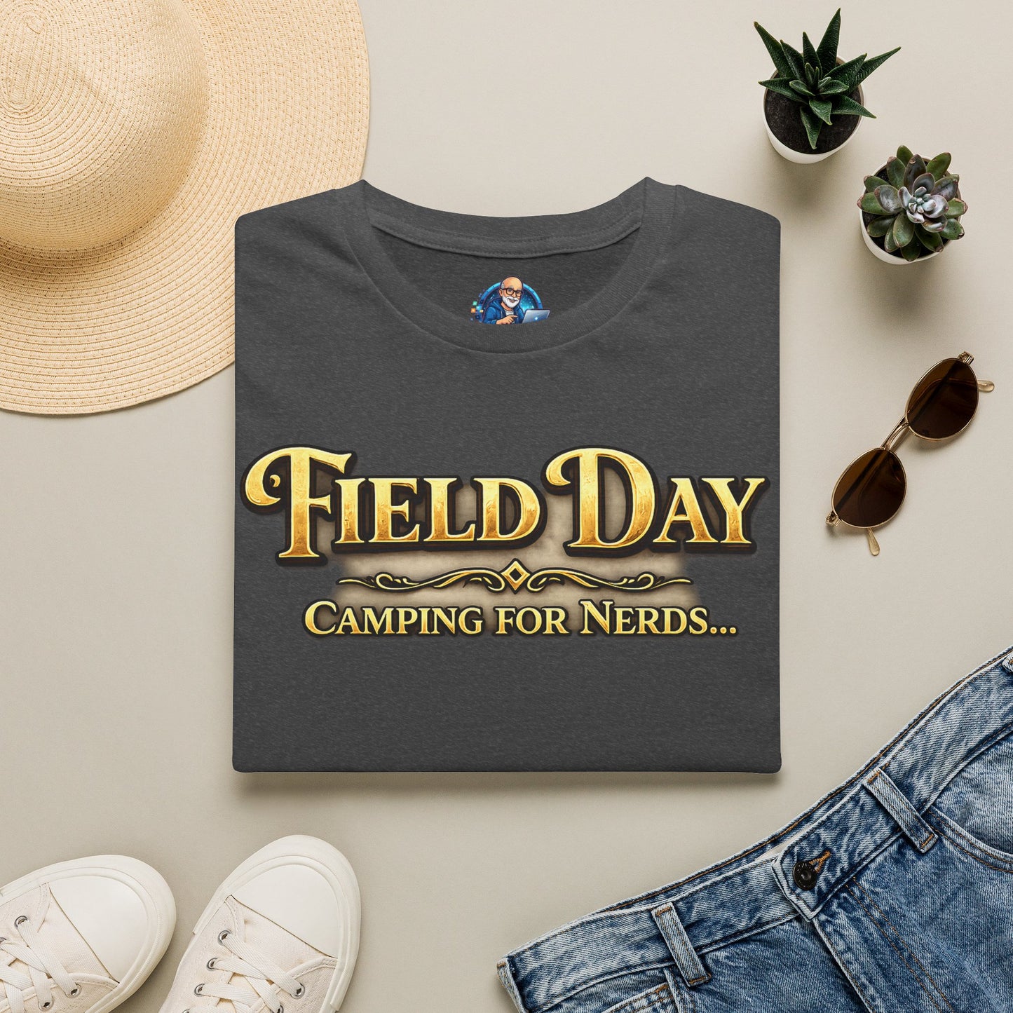 Field Day Camping for Nerds - Tee