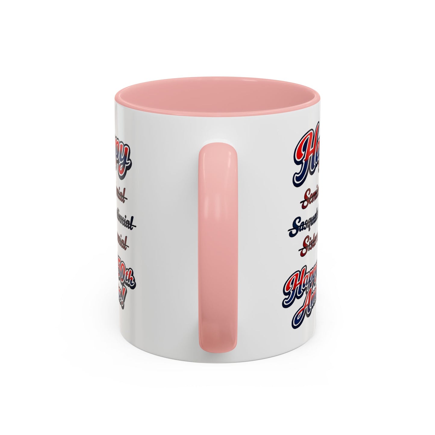 250th America Coffee Mug – "Happy 250th America!" Patriotic Accent Mug