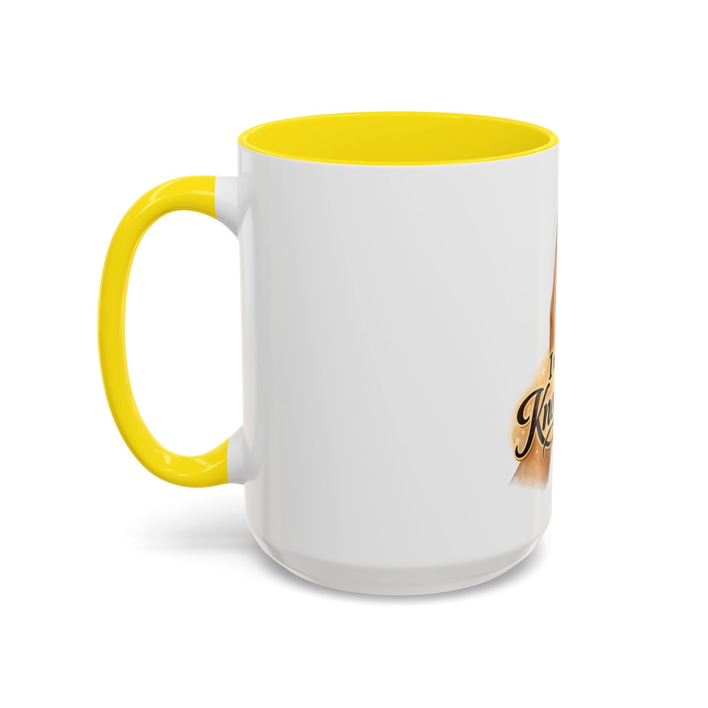 I Need My Knee Time Prayer Coffee Mug — Religious Prayer Hands Accent Mug