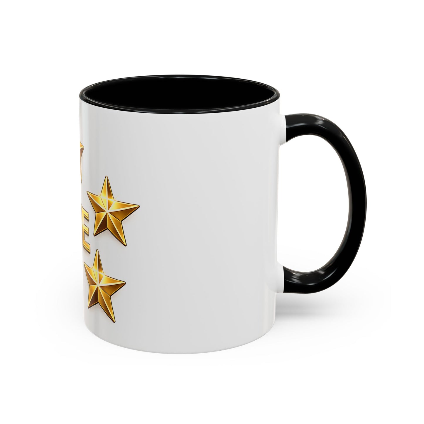 CVE Gold Star Coffee Mug — 11/15oz Accent Ceramic Mug