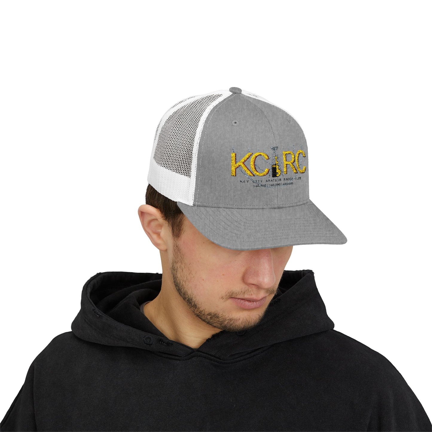 KCARC Embroidered Trucker Hat — Key City Amateur Radio Club Snapback