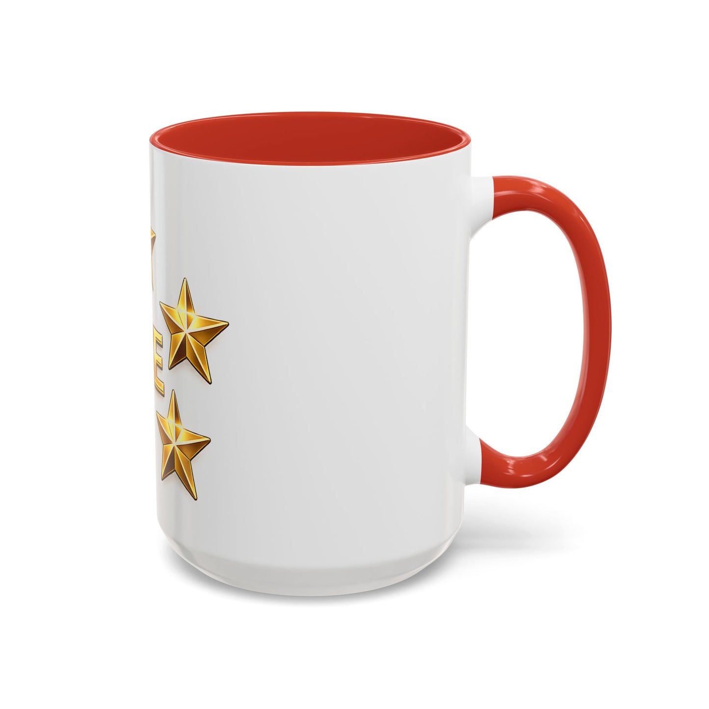 CVE Gold Star Coffee Mug — 11/15oz Accent Ceramic Mug