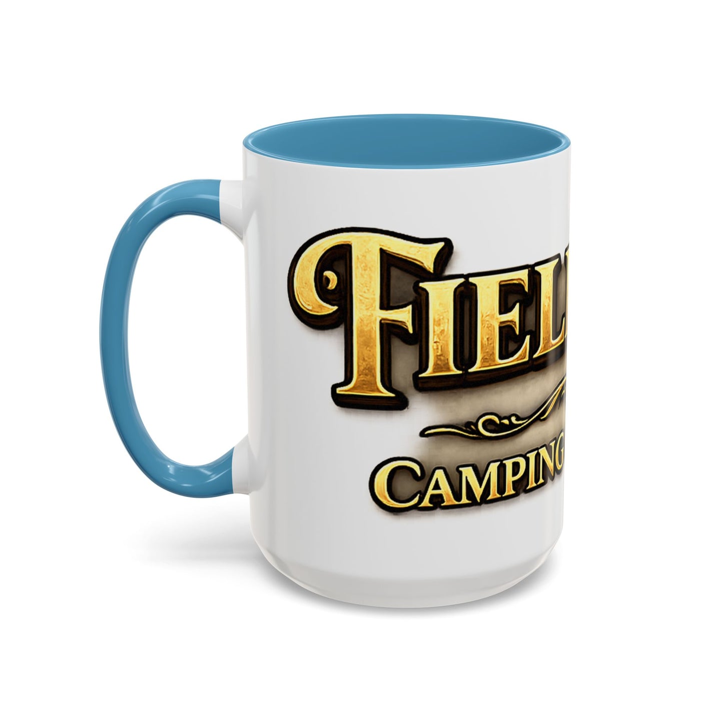 Field Day Coffee Mug — Funny ‘Camping for Nerds’ Gamer & Fantasy Fan Gift (11/15oz Accent Mug)