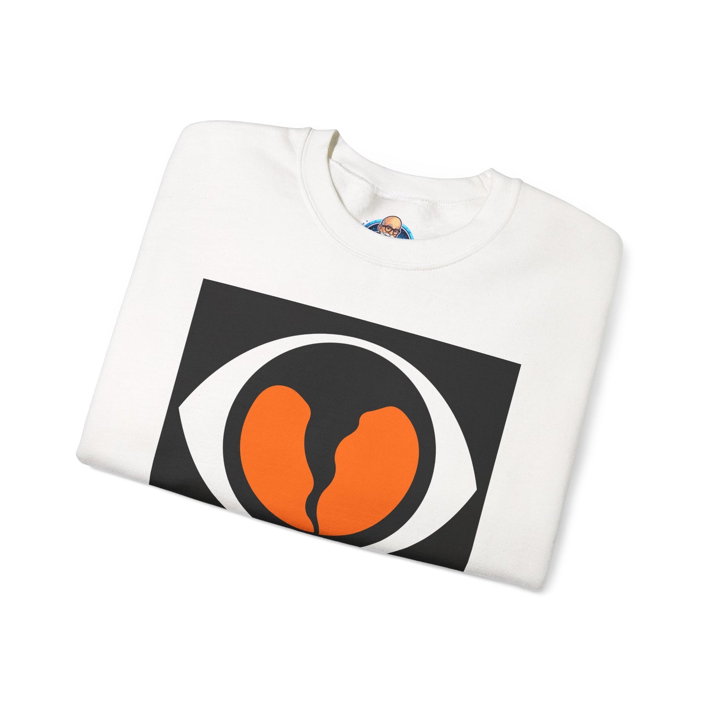 Skywarn Graphic Sweatshirt — Retro Eye Logo Storm Spotter Crewneck