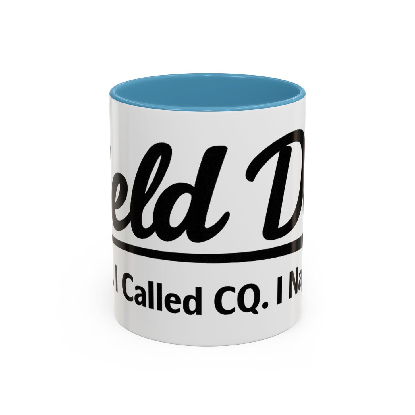 Mug —Field Day: I Came, ICalled CQ, I Napped (Funny Ham Radiol Humor Accent Coffee Mug)
