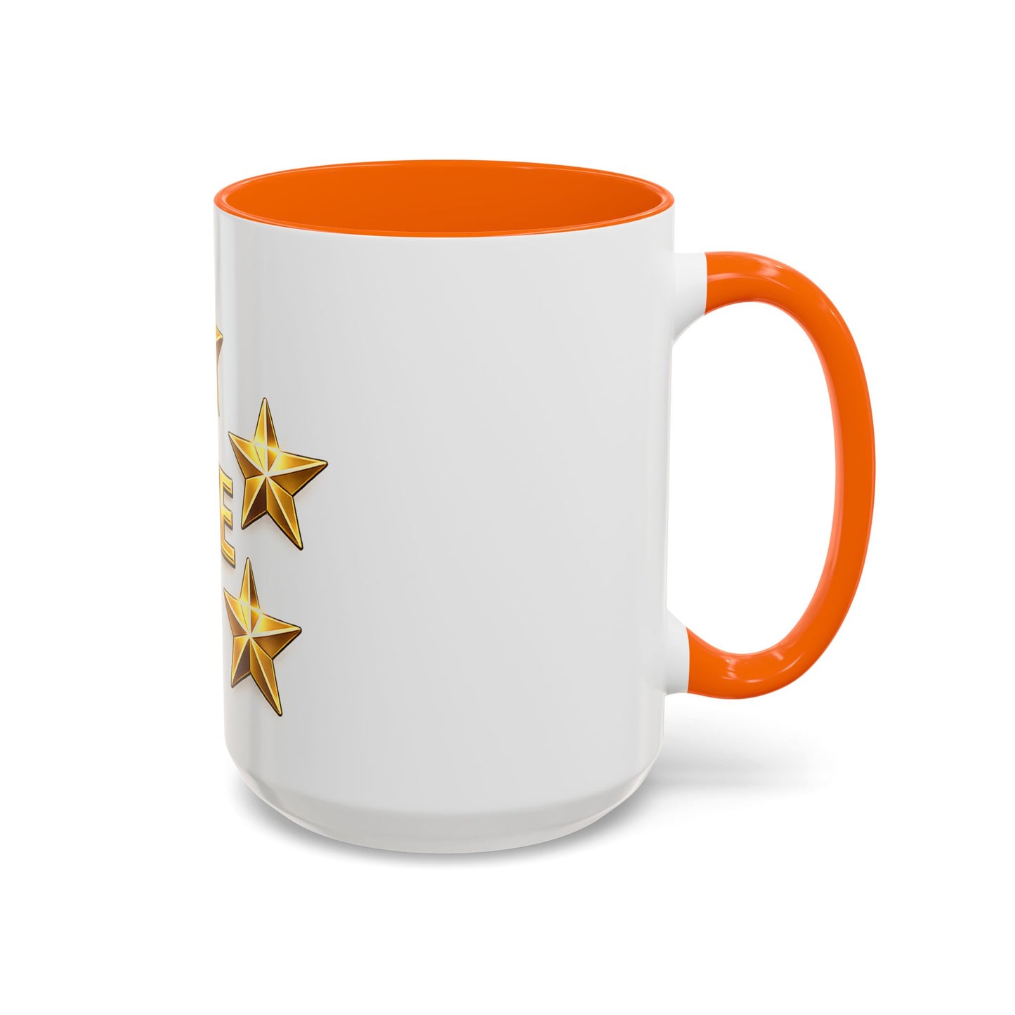 CVE Gold Star Coffee Mug — 11/15oz Accent Ceramic Mug