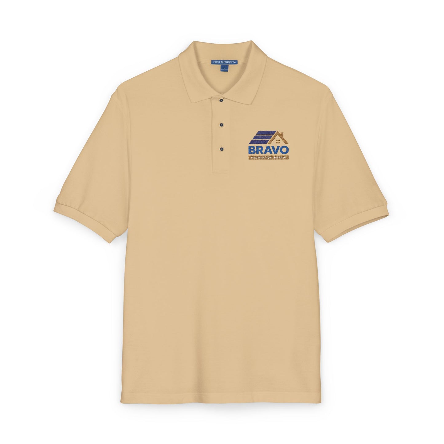 Bravo Construction Embroidered Polo Shirt