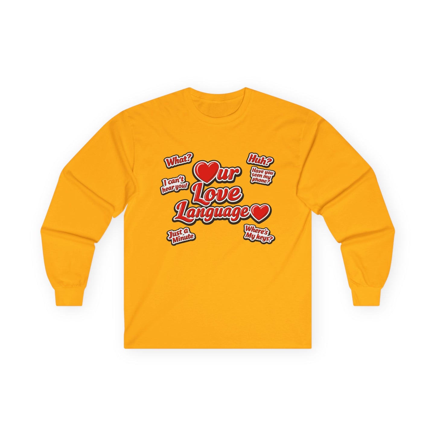 Our Love Language Long Sleeve Tee