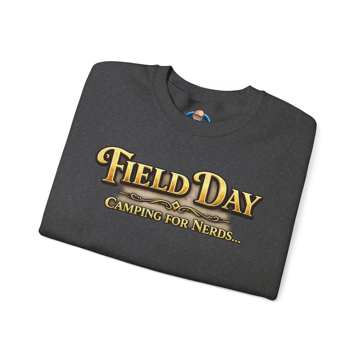 "Field Day: Camping for Nerds" Vintage Logo