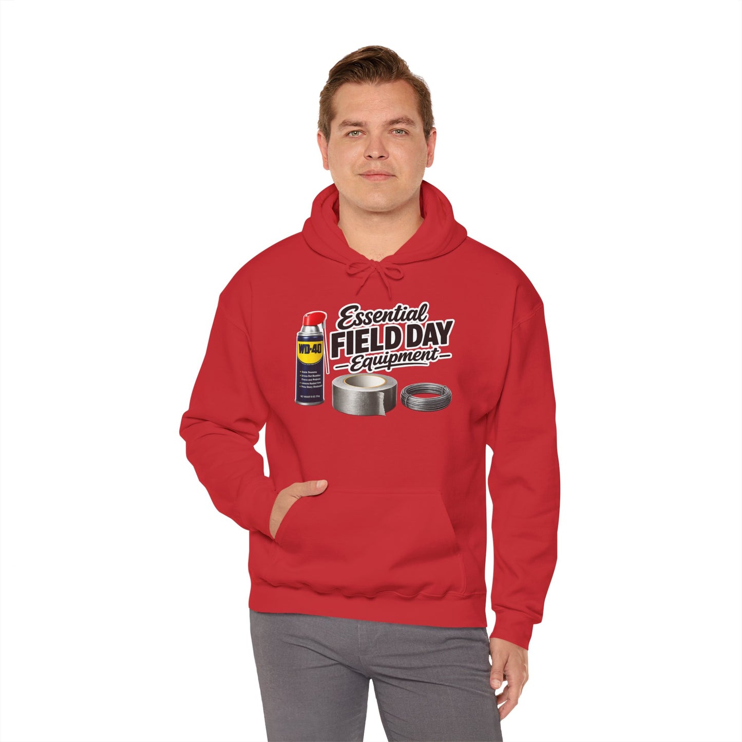 Essential Field Day Equipment Hoodie — Funny Field Day Sweatshirt