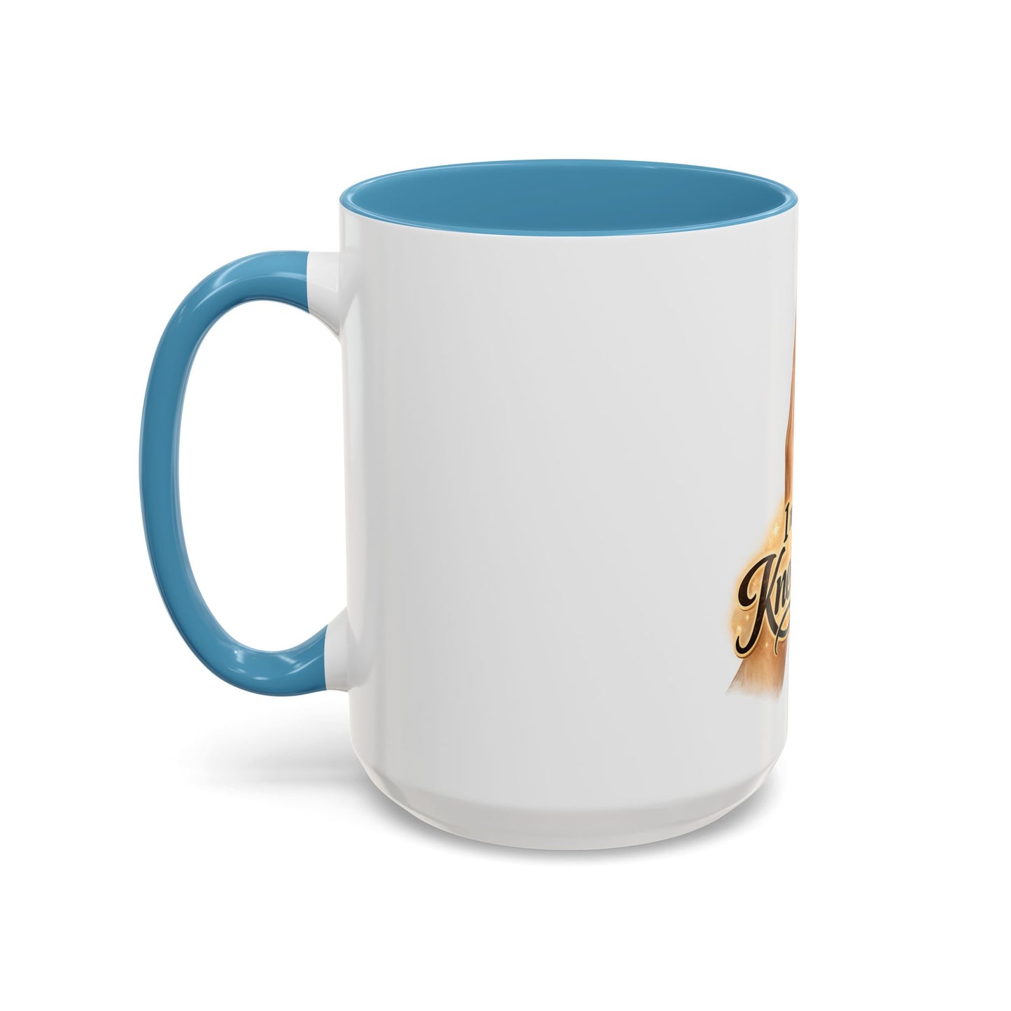 I Need My Knee Time Prayer Coffee Mug — Religious Prayer Hands Accent Mug